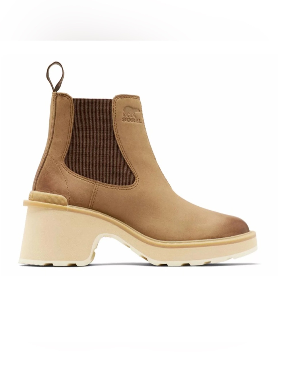 SOREL Women’s Hi-Line Chelsea Tan Boots